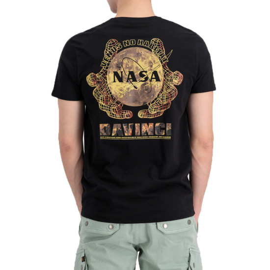 Alpha Industries Ανδρική κοντομάνικη μπλούζα Nasa Davinci T-Shirt